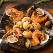 魚介のパエリア