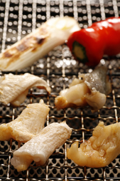 焼きふぐ（天然物使用のため6月から9月中旬頃まで休みます）