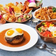 ALOHA TABLE コース 【飲み放題120分付】