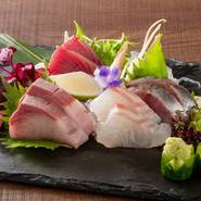 高知のお刺身盛り合わせ