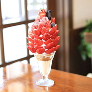 【夏Sweets】こだわりの奈良の純氷を使用・フルーツたっぷり♡パフェみたいなかき氷