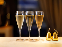 シャンパーニュはぶどう品種の違いで大きく味が変わってきます　３品種比較をして味の違いを発見して下さい