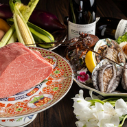 【Specialコース】特選黒毛和牛A5フィレ、フカヒレ姿煮、活け鮑、オマール海老など豪華ディナー