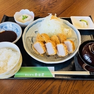 　三元豚ひれ定食