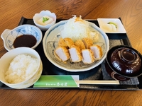　三元豚ひれ定食