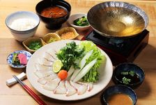 【ランチ】真鯛のしゃぶしゃぶセット