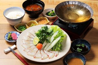 【ランチ】真鯛のしゃぶしゃぶセット