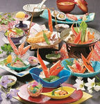 ずわいがにを様々な調理法でお召し上がりいただけるフルコースです。初めてご利用のお客様にもお勧めです。