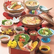 当店人気のかに雑炊がお召し上がりいただけるお手軽御膳です。