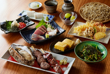 いろり焼きと旬魚の創コース