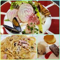 パスタランチコース