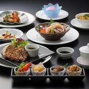 ひめ鉄熟成黒豚さつま堪能コース