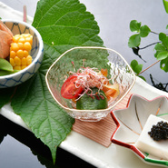 ＜季節の会席　18,200円(税込）＞