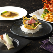 四川料理の味わいの深さと幅の広さをご堪能いただける、料理長おすすめのコース。