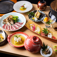 季節の食材を吟味し、誰もが楽しめるスタイルの日本料理を披露