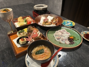 旬を味わう、心ほどける和食と日本酒のひととき。