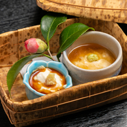 国産大豆本来の味わいを大切にした京ゆば懐石です