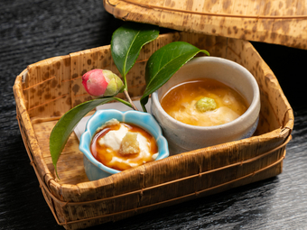 国産大豆本来の味わいを大切にした京ゆば懐石です
