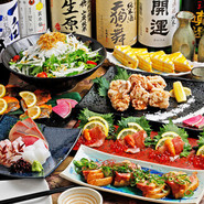 お魚ときどきお肉に来たからには、魚はもちろん、お肉も楽しみたい！そんな方におすすめしたいコースです。