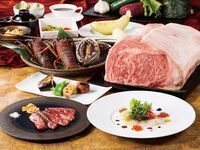 【七海特選コース】A5ランク特選銘柄ロース・活伊勢海老又は活鮑他全8品