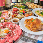 【スペシャリティプラン】自家製ローストビーフ食べ放題で大満足！◎食べ飲み放題付￥5000