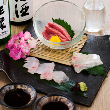 接待におすすめ！「おまかせコース」お刺し身・焼き物・揚物・珍味など、地産地消にこだわった旬の創作和食