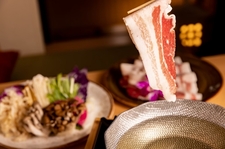 久米家自慢の島黒アグー豚しゃぶ