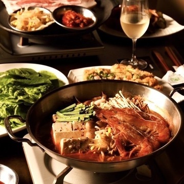 （90分飲み放題付）サムギョプサル＆海鮮チゲ！プレミアムコース