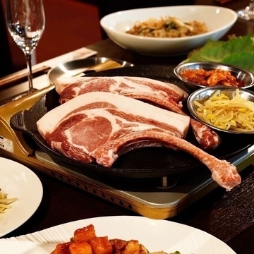 （90分飲み放題付）明心館三大名物フルコース！極・チェジュコース