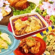 3時間飲み放題付き　チュルックパーティーコース（2名様〜8名様迄／前日迄に要予約）