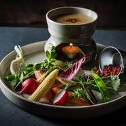 記念日やデート・女子会にもおすすめなディナープランAをお届け。