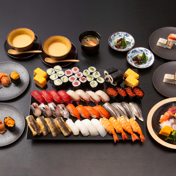 鮨　【ディナー限定】寿司食べ放題コース