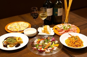 人気の「旬食材のフリット」「ワタリ蟹のパスタ」を含む充実でお手頃な料理6品★