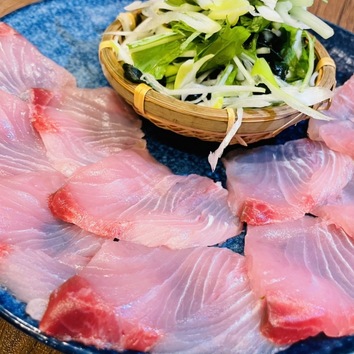 飲み放題付き鰤しゃぶコース