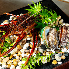 魚介の大きさや鮮度を厳選し丁寧に仕上げた「海の幸の料理」