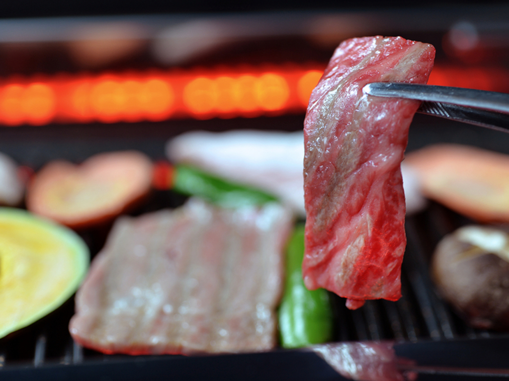厳選和牛での焼肉を心ゆくまで満喫