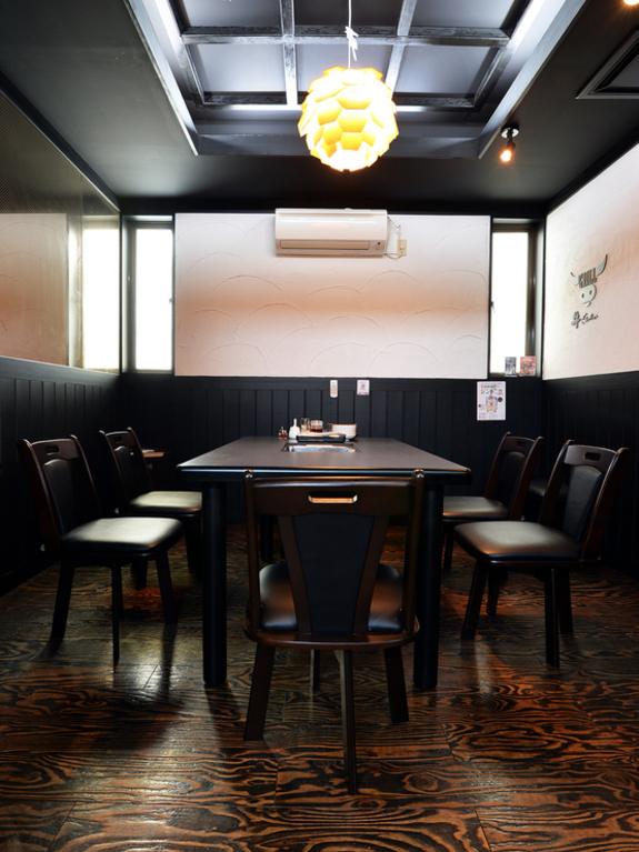 食事にプライベートな個室空間