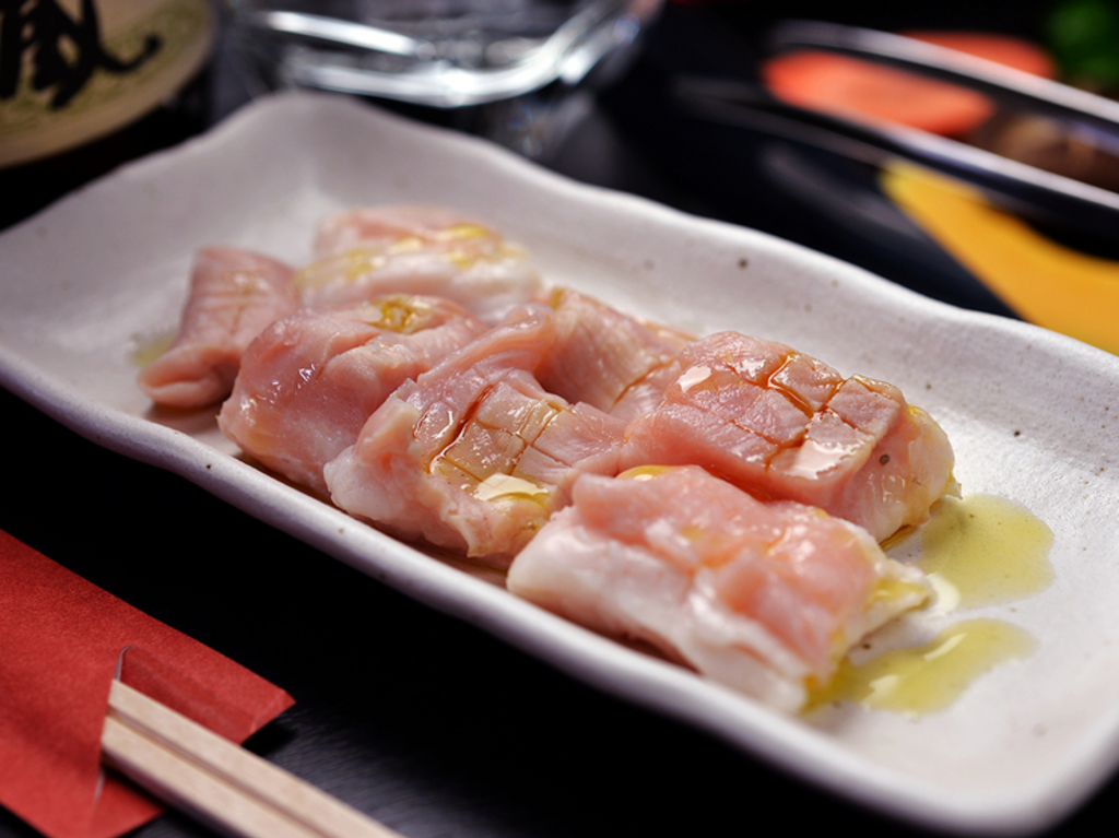 やみつきになること間違いなし『ミノサンド』